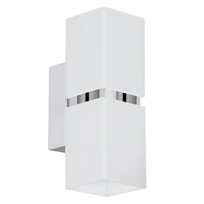 Бра Lestor double square chrome white 44.166 Loft-Concept