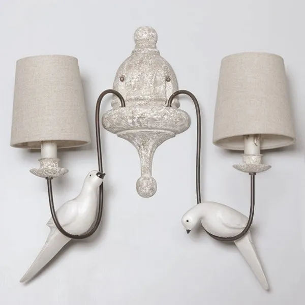 Бра Norman Bird Wall Lamp double