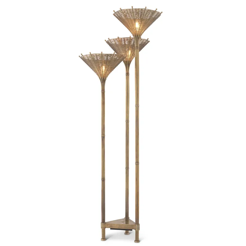 Торшер Eichholtz Floor Lamp Kon Tiki Triple