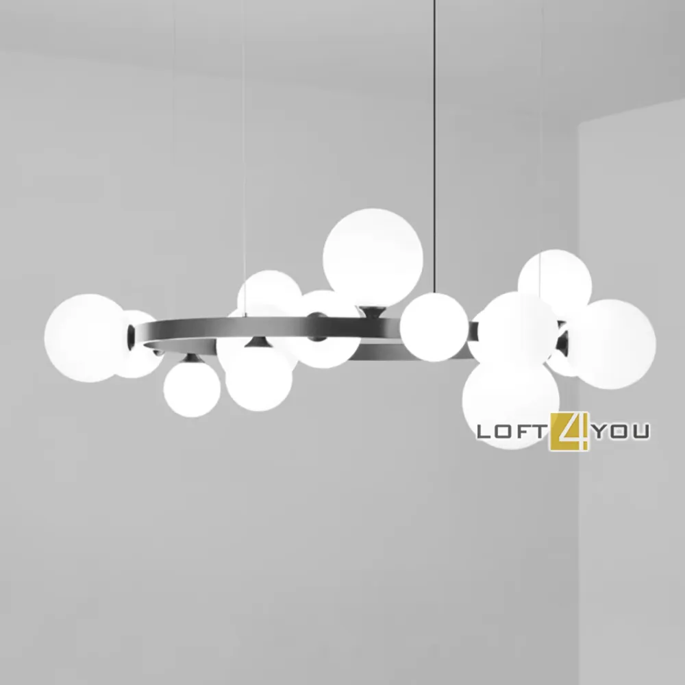 Светильник подвесной Loft4You Folks Black Brass L11640