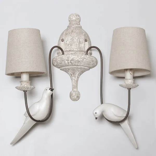 Бра Norman Bird Wall Lamp double Loft Concept 44.092