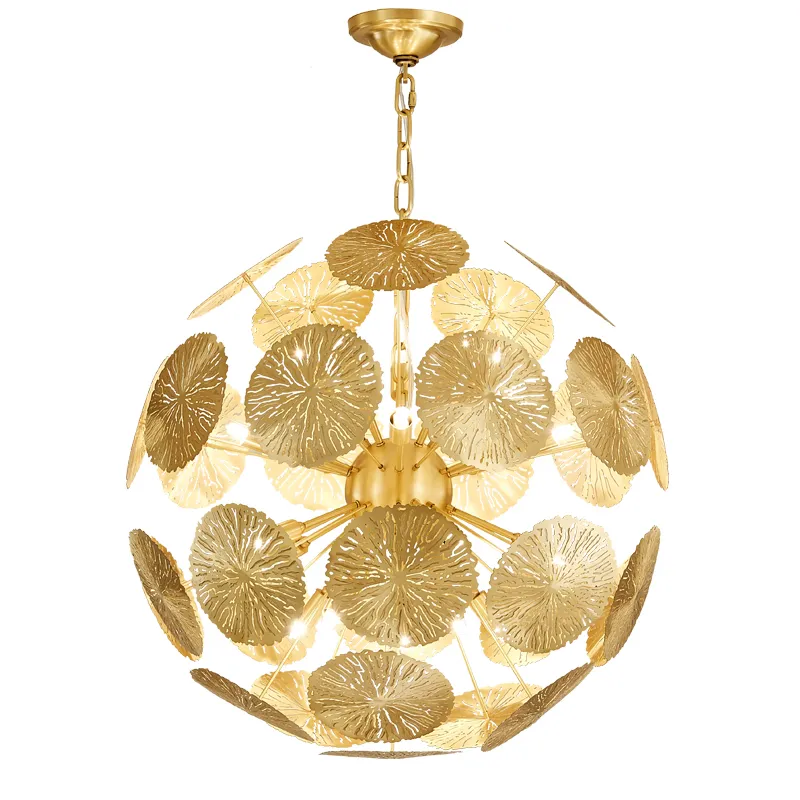 Люстра GLOBAL VIEWS LILY PAD Chandelier Loft Concept 40.1191