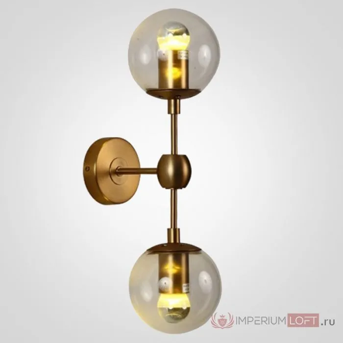 Бра Modo Sconce 2 Globes Gold 44.411 84999-22