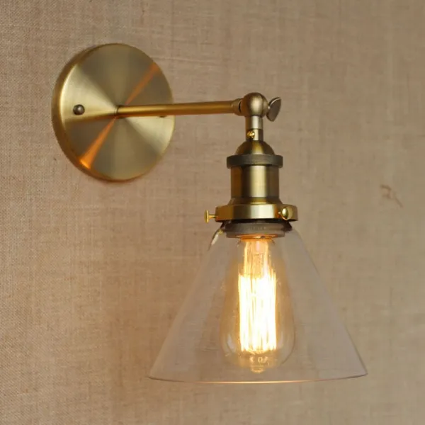 Бра Cone 20th c.Factory Filament Gold I Loft Concept 44.207