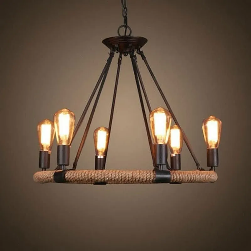 Люстра Loft Chandelier Filament Rope RH21597