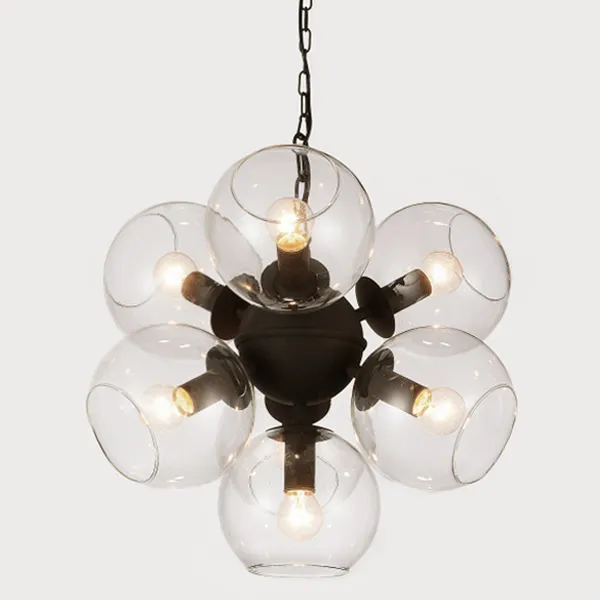 Люстра Sphere Cumulus Glass Chandelier 7 Loft Concept 40.352