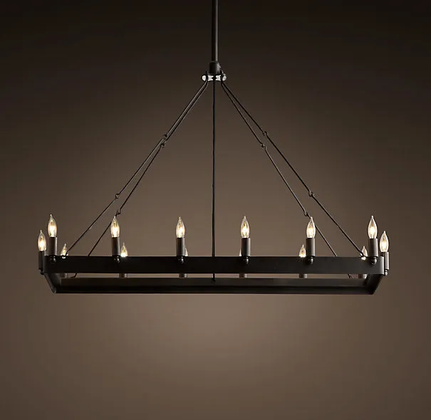 Люстра Loft Vintage Chandelier Camino 14 RH21644