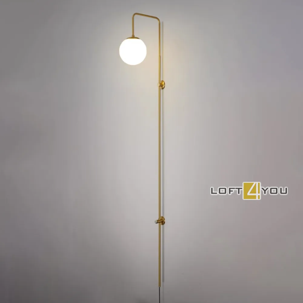 Светильник настенный Loft4You Big Line Brass L11095