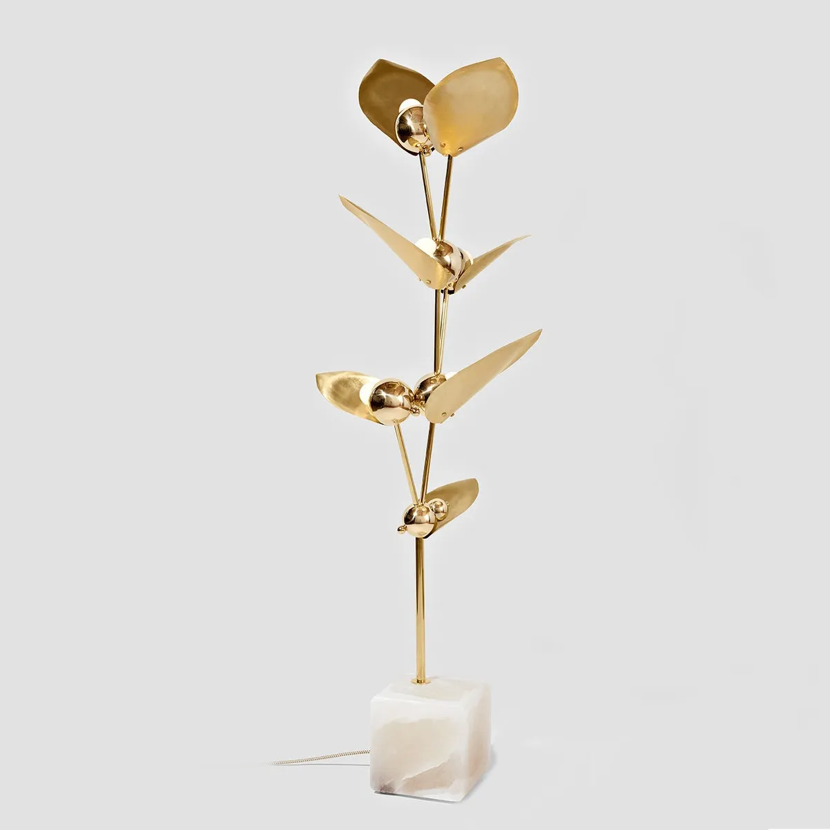 Торшер LAVRA Floor Lamp Gold