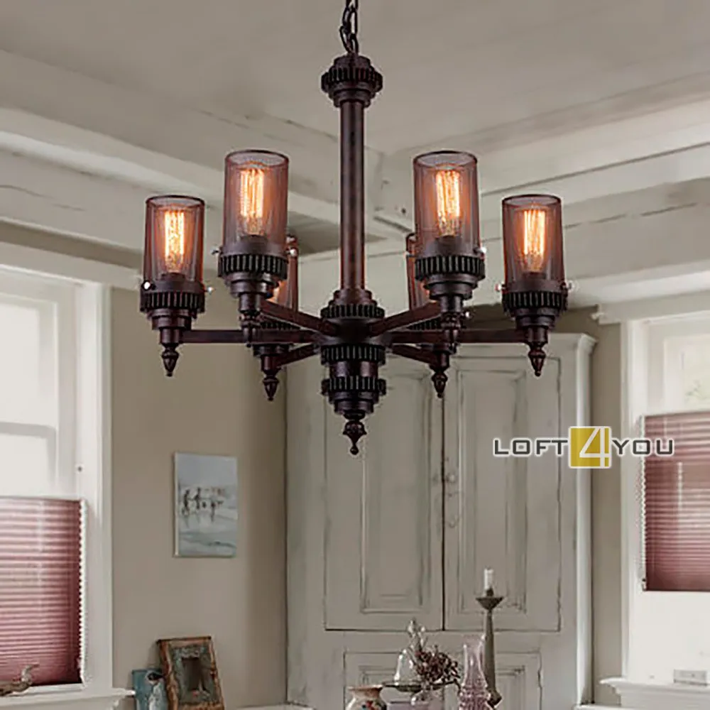 Светильник лофт Big Energy Chandelier 2 Loft4You L02132