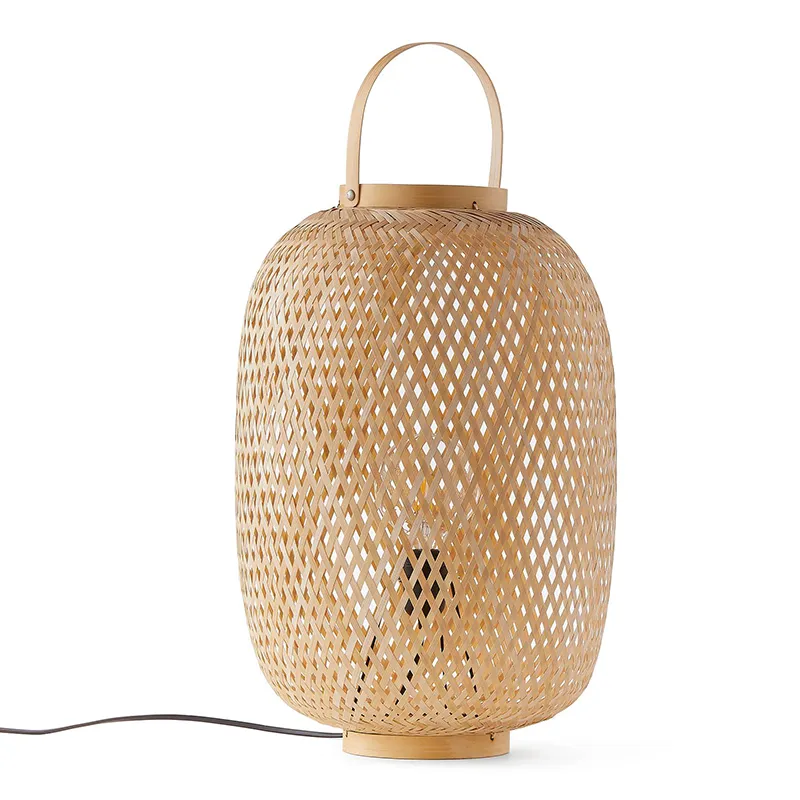 Настольная лампа Lantern Wicker Table lamp 43.827