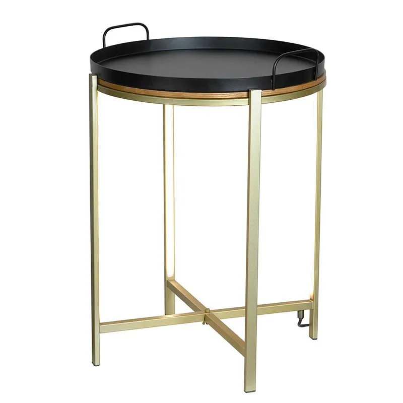 Приставной стол Nagib Side Table Bronze LED 18.487-2